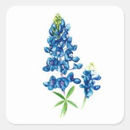Adesivo Quadrado Flor de Bluebonnet