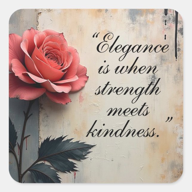 Adesivo Quadrado Floral Galore  (Frente)