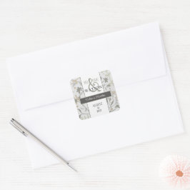 Adesivo Quadrado Floral Sprigs Bonito Inspirivência Personalizada d