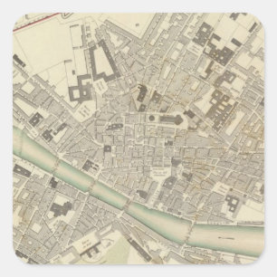 Adesivo Quadrado Florença Firenze