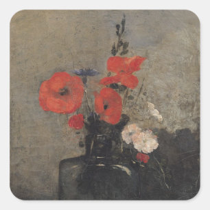 Adesivo Quadrado Flores, 1857