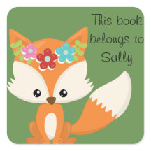 Flores de primavera Fox Personalizadas