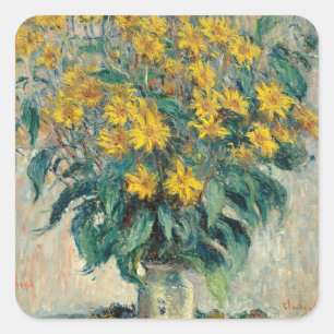 Adesivo Quadrado Flores do tupinambo, 1880 (óleo em canvas)