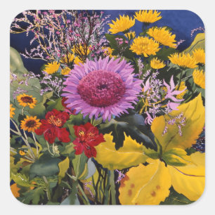 Adesivo Quadrado Flores em dezembro de 2005