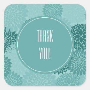 Adesivo Quadrado Flores MTECNICAS