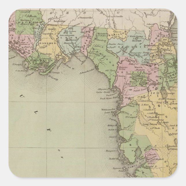 Adesivo Quadrado Flórida 7 (Frente)