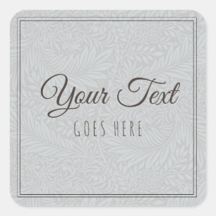 Adesivo Quadrado Flórida de tendências simples para a Vintage de pr