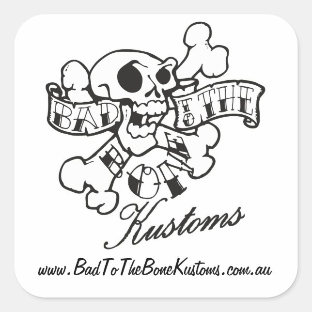 Adesivo Quadrado Folha adesiva (Frente)