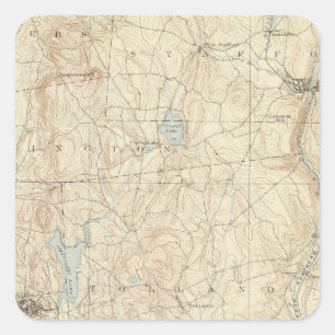 Adesivo Quadrado Folha de 12 Tolland