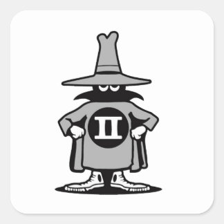 Adesivo Quadrado Folha de autocolantes