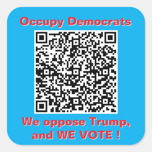 Adesivo Quadrado Folha de seis autocolantes quadrados de 3 polegada (Frente)