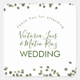 Adesivo Quadrado Folhas caídas outono Greenerescência outono Obriga