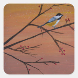 Adesivo Quadrado Fora de um Limb