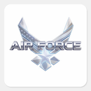 Adesivo Quadrado Força Aérea (USAF)