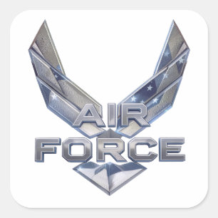 Adesivo Quadrado Força Aérea (USAF)
