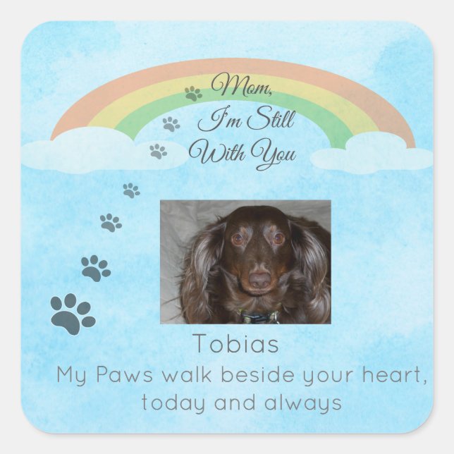 Adesivo Quadrado Forever Walking Beside You (Frente)