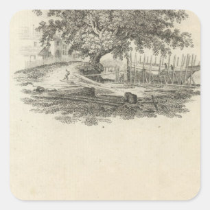 Adesivo Quadrado Forma em que William Penn