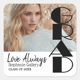 Adesivo Quadrado Formando - Classe de 20XX - DIY Photo