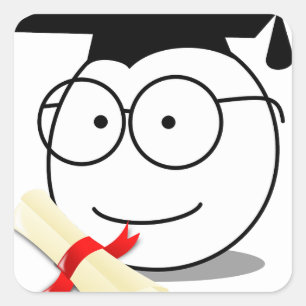 Adesivo Quadrado Formando Classe Rico Personalizar Nome Nome Destin