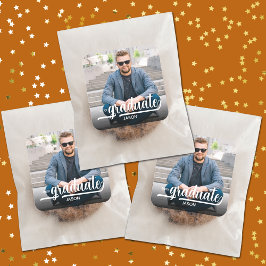 Adesivo Quadrado Formando de Script Bold de Fotografia