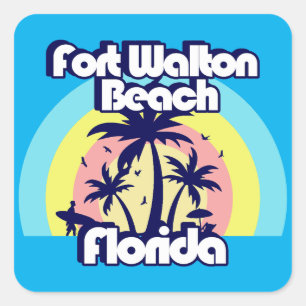 Adesivo Quadrado Fort Walton Beach Florida