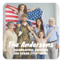 Foto e Texto Personalizados Celebrando 250 Anos da