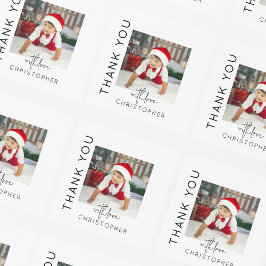 Adesivo Quadrado Foto Para Crianças Obrigado