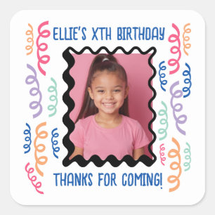 Adesivo Quadrado Foto personalizada Qualquer Sequência de Portas de