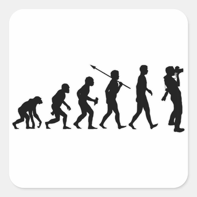 Adesivo Quadrado Fotógrafo (Frente)