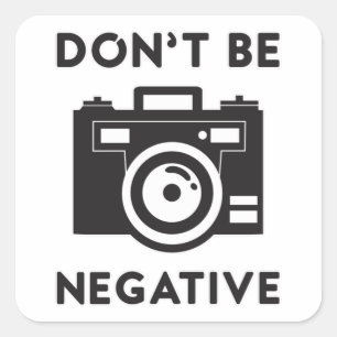 Adesivo Quadrado Fotógrafo Lens Fotografia Câmera Dotada Ideia