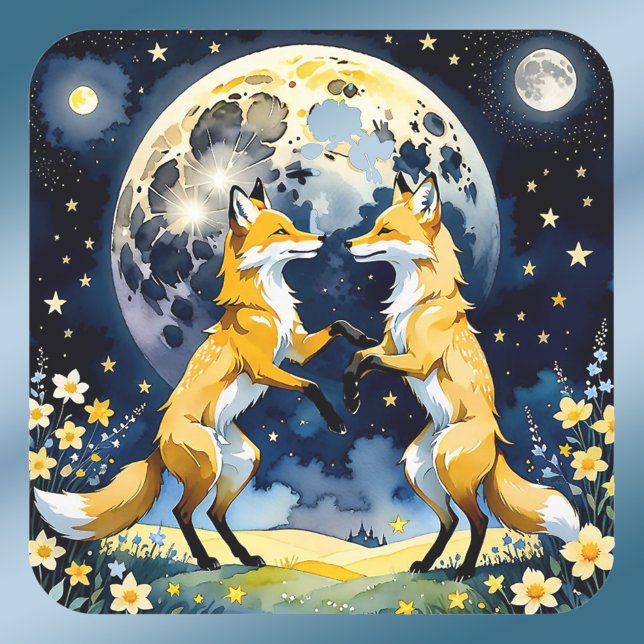 Adesivo Quadrado Foxtrot by Moonlight (Criador carregado)