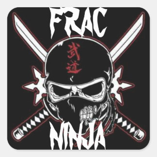 Adesivo Quadrado Frac ninja