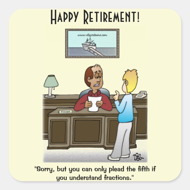 Adesivo Quadrado Frações (Frente)