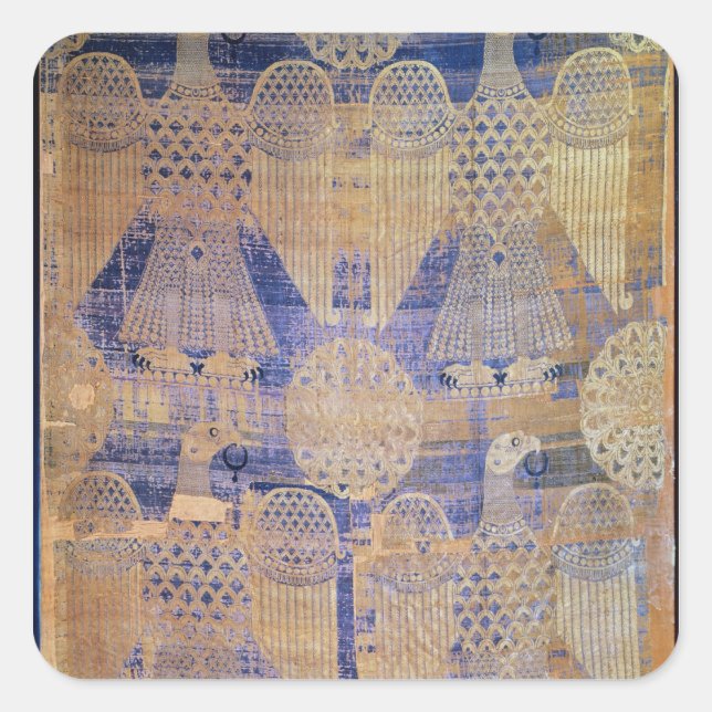 Adesivo Quadrado Fragmento da "Cobertura de Ruas. Germain" (Frente)