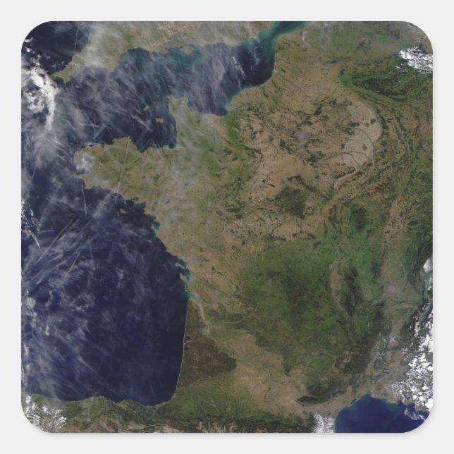 Adesivo Quadrado França (Frente)