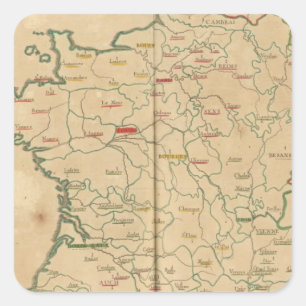 Adesivo Quadrado France 32