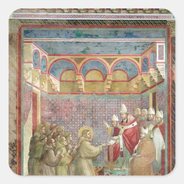 Adesivo Quadrado Francis Recebe Aprovação (Frente)