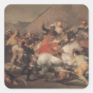 Adesivo Quadrado Francisco Jose de Goya y Lucientes o segundo de