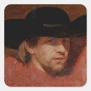 Adesivo Quadrado Francisco Jose de Goya y Lucientes   Retrato, pré