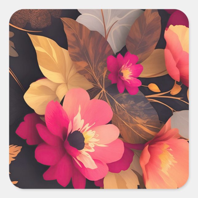 Adesivo Quadrado Frasco de Vinilo (Frente)