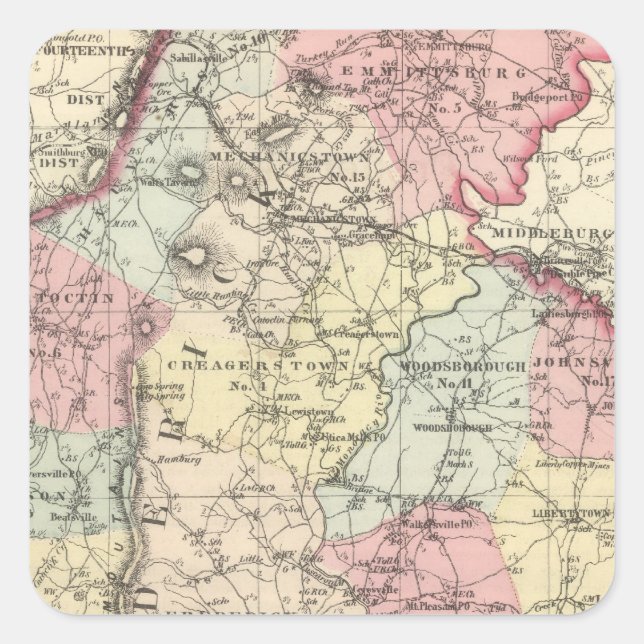 Adesivo Quadrado Frederick (Frente)