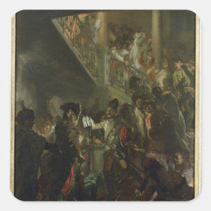 Adesivo Quadrado Frederick II o excelente, em Lissa, Bonsoir
