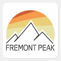 Fremont Peak Wyoming Retro