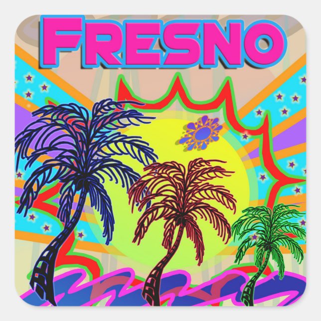 Adesivo Quadrado Fresno Eternal Sticker (Frente)