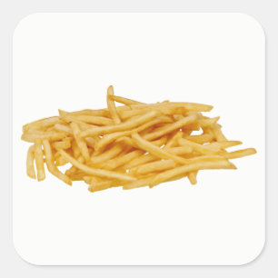 Adesivo Quadrado Fries franceses