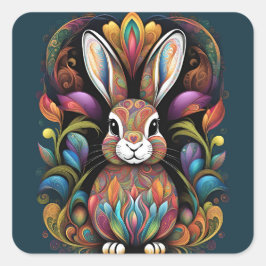 Adesivo Quadrado Frohe Ostern 2