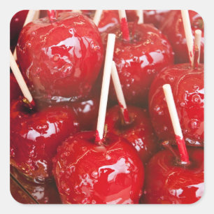 Adesivo Quadrado fruta revestida de doce na cerveja Stuttgart Festi