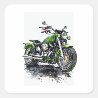 Adesivo Quadrado  Fuel Your Freedom – Motorcycle Sticker