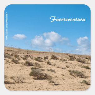 Adesivo Quadrado Fuerteventura