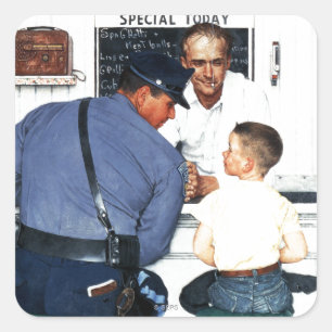 Adesivo Quadrado Fuga